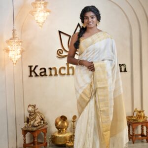 Semi Banarasi Silk Saree