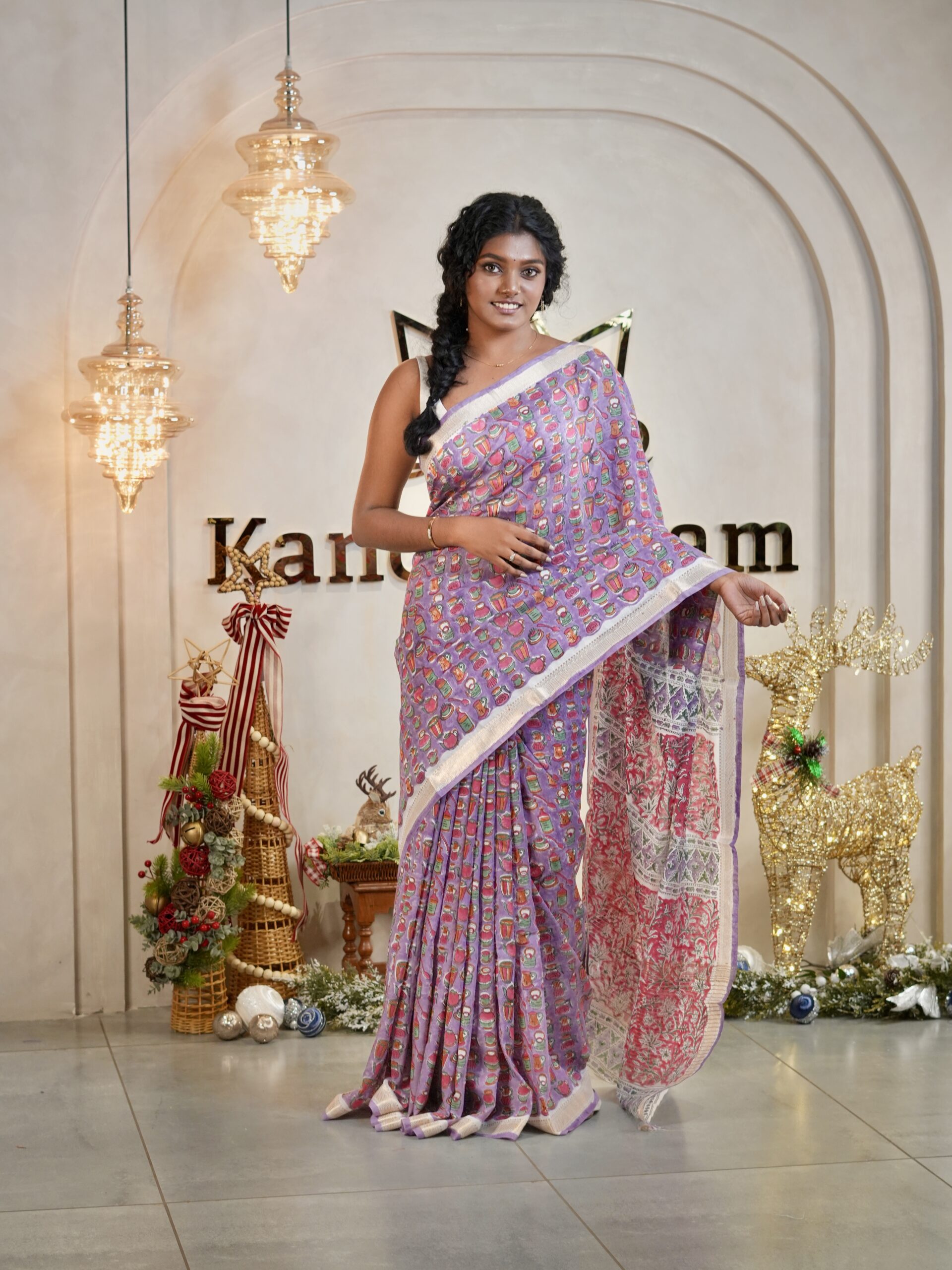 Art Silk Sarees with Funky Prints