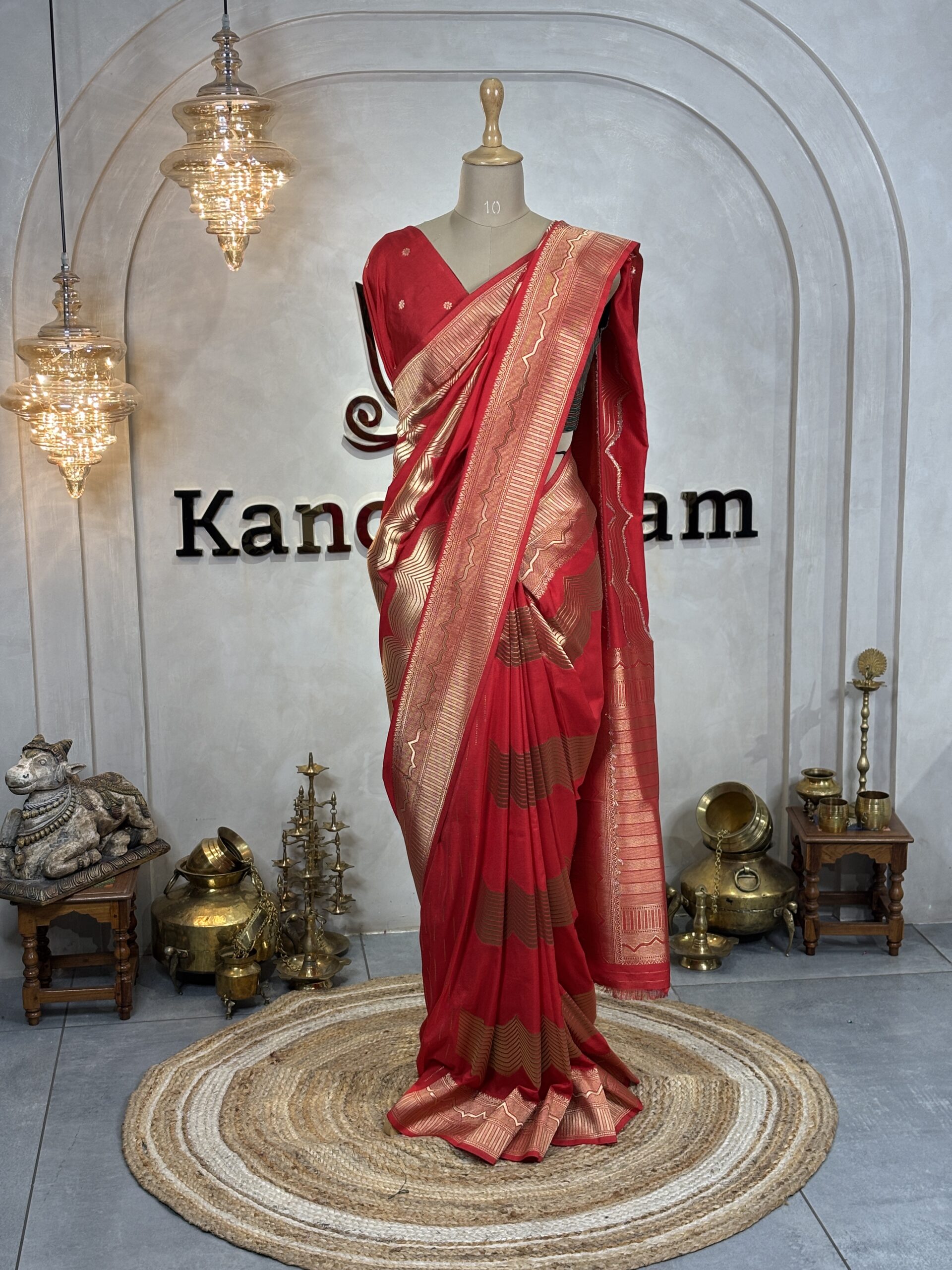 Semi-Crepe Silk Sarees