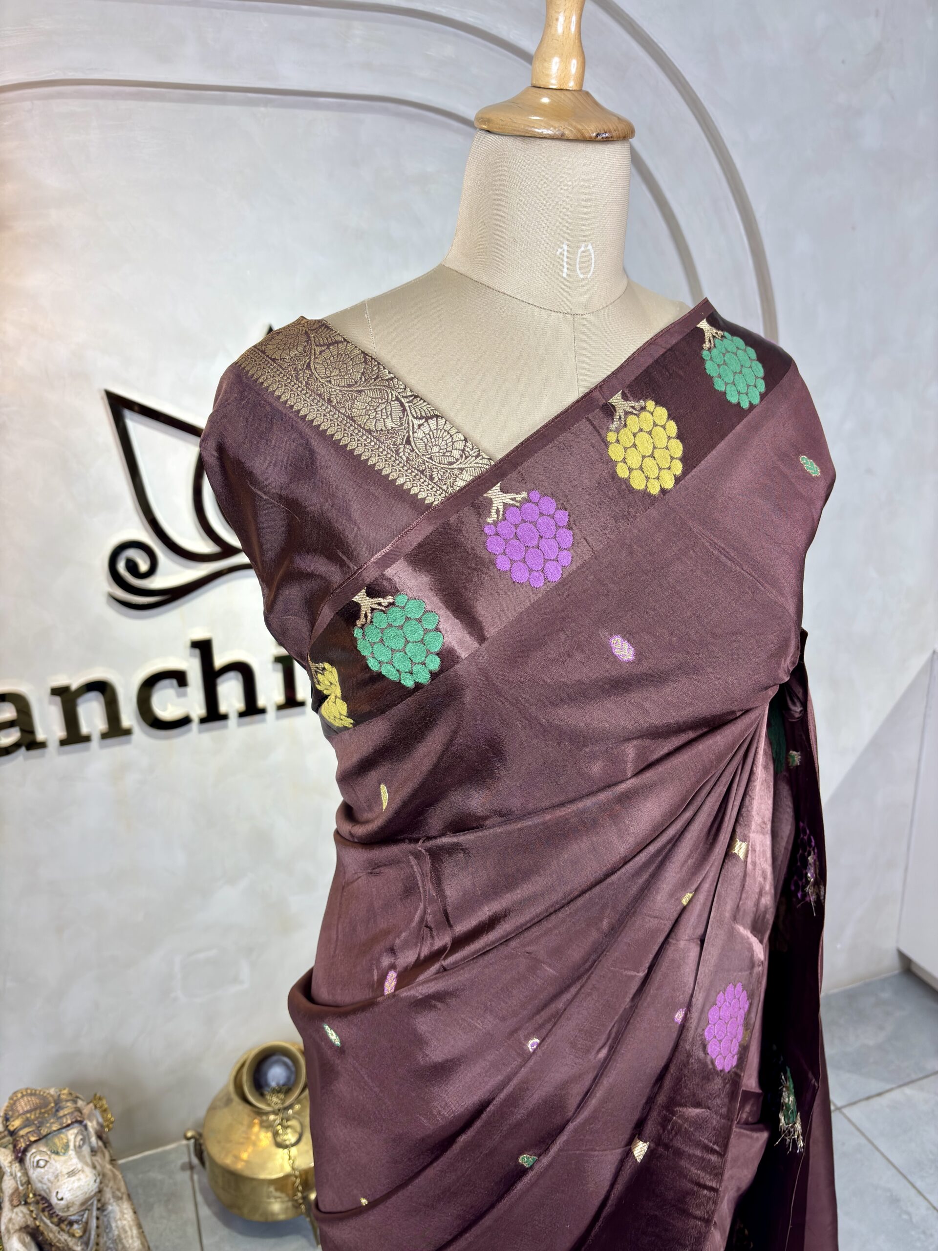 Semi Banarasi Silk Sarees - Image 2
