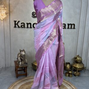 Pure Banarasi Kora Organza Silk Sarees
