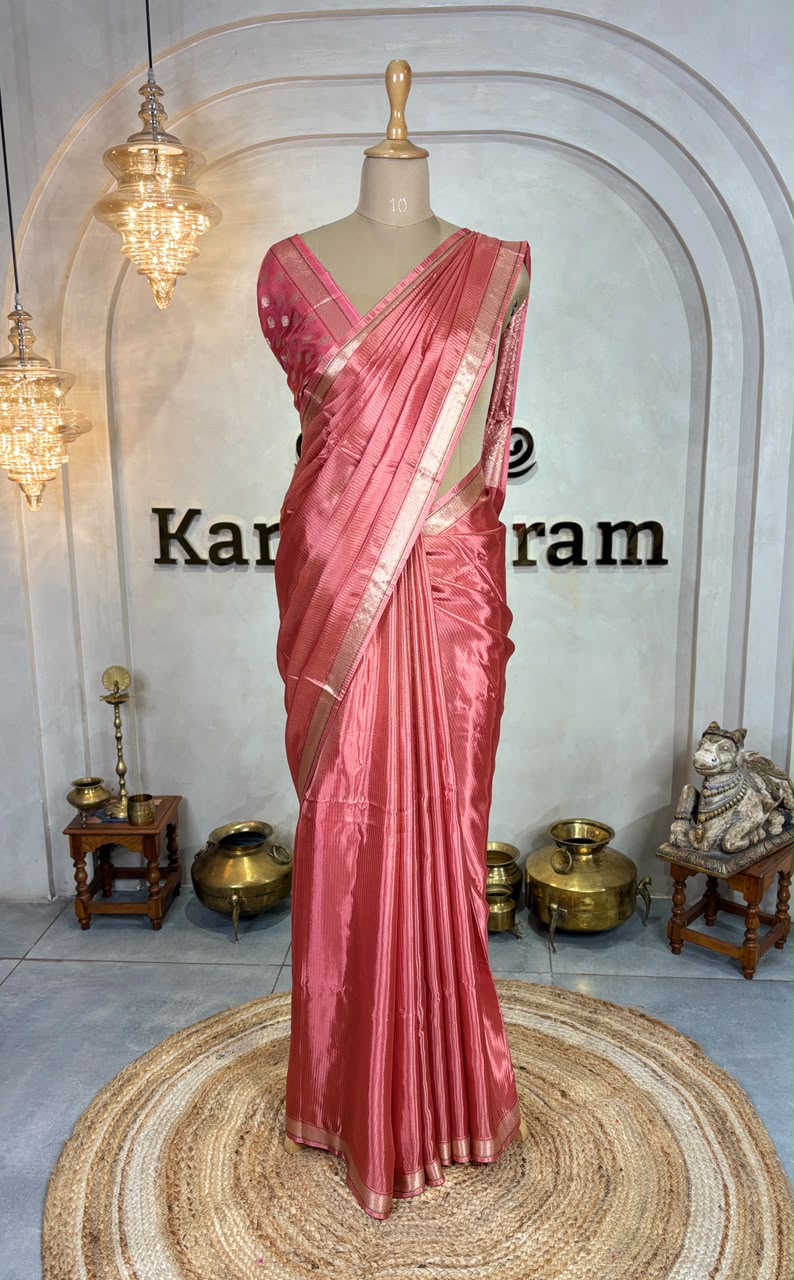 SEMI CREPE SILK SAREE